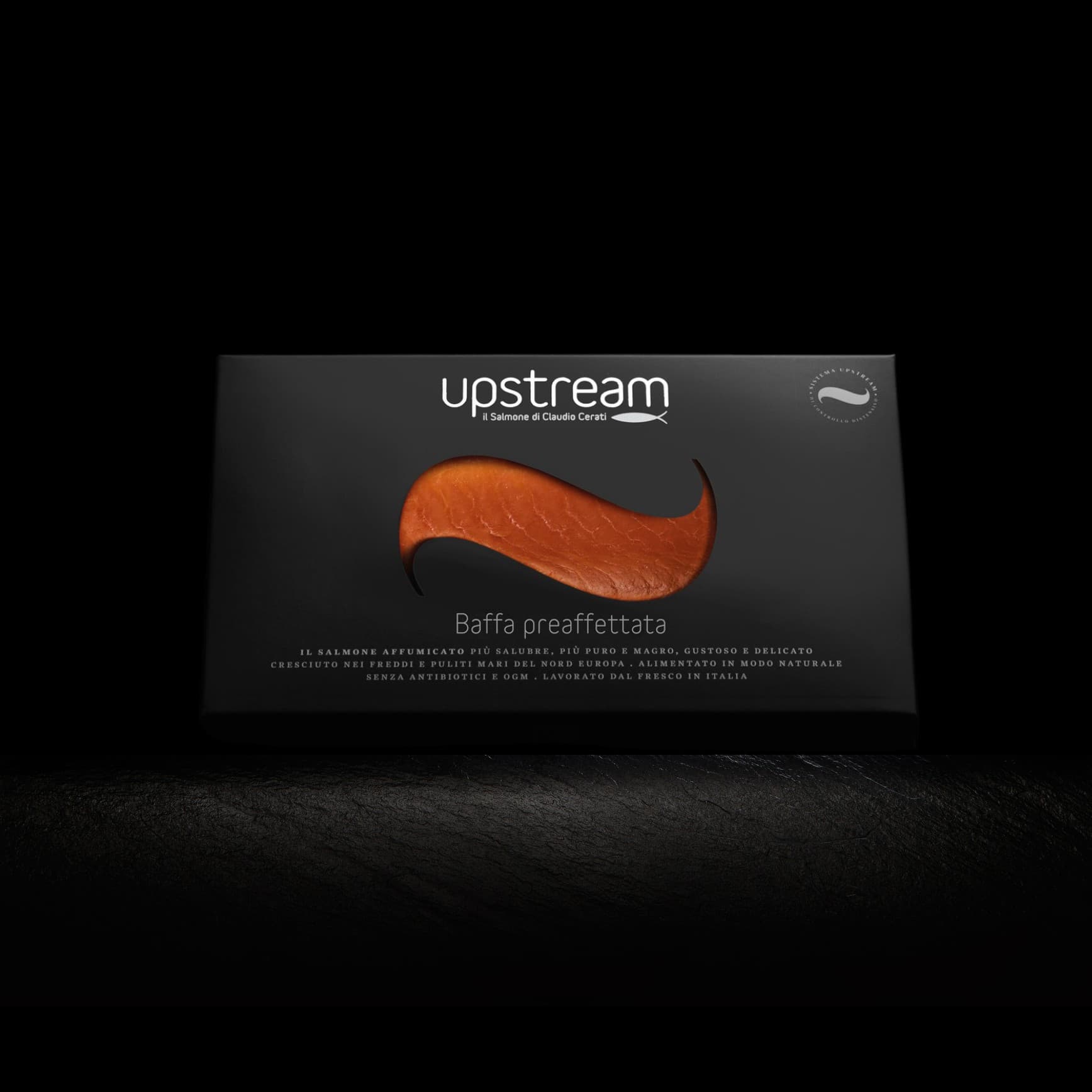 Baffa preaffettata di salmone affumicato 450 g — Immagine prodotto 1